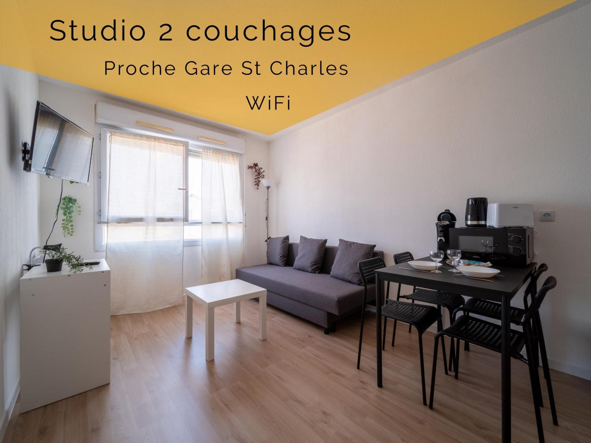 Appartement Tout Equipe A 6Min De La Gare St Charles Marsilya Dış mekan fotoğraf